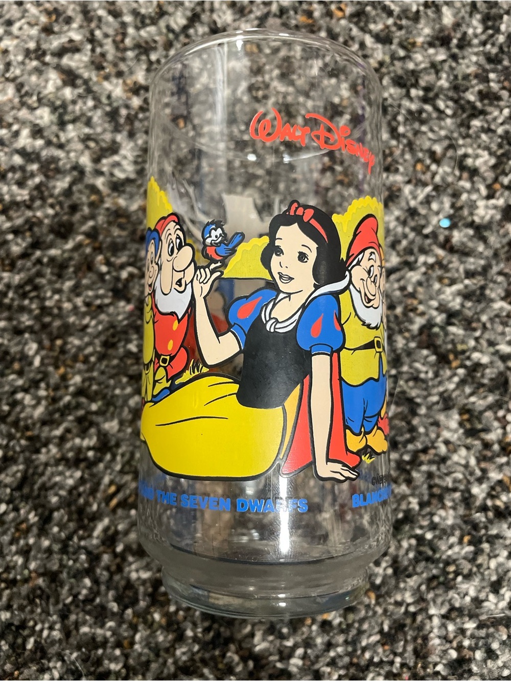 Vintage Disney McDonald’s Snow White and the Seven Dwarves Glass